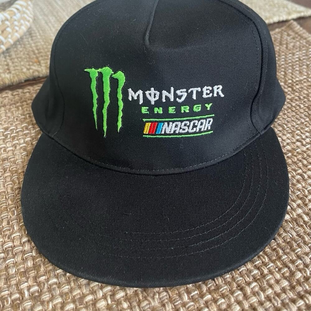 Monster NASCAR SnapBack hat NEW